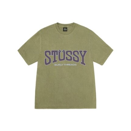 Stussy Merch ST Logo Basic Grøn T-Shirt